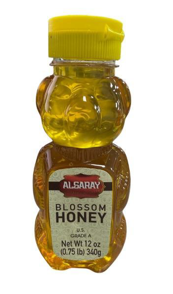 Alsaray blossom honey in a bear bottle, 340g